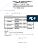 SPT Bimtek Kemenparekraf 2022