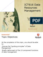 ICT616 Topic 02 - 1 - Data Management