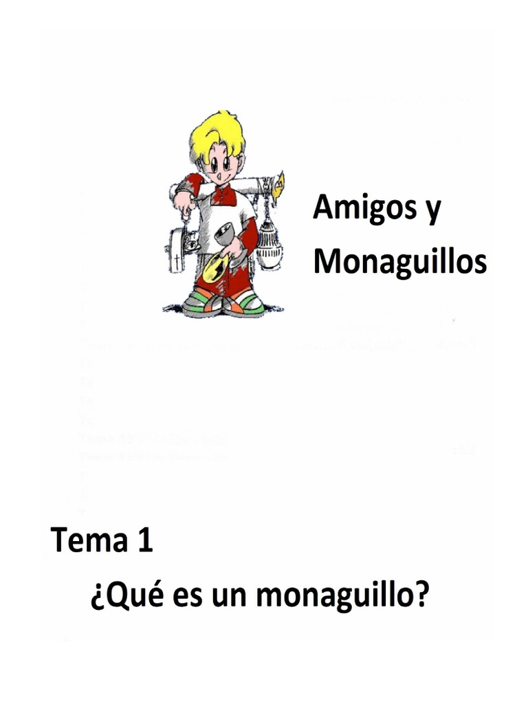 ATema 1-Que Es Un Monaguillo | PDF