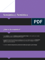 Semántica y Semiótica