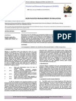 Managing Scheduled Wastes in Malaysia