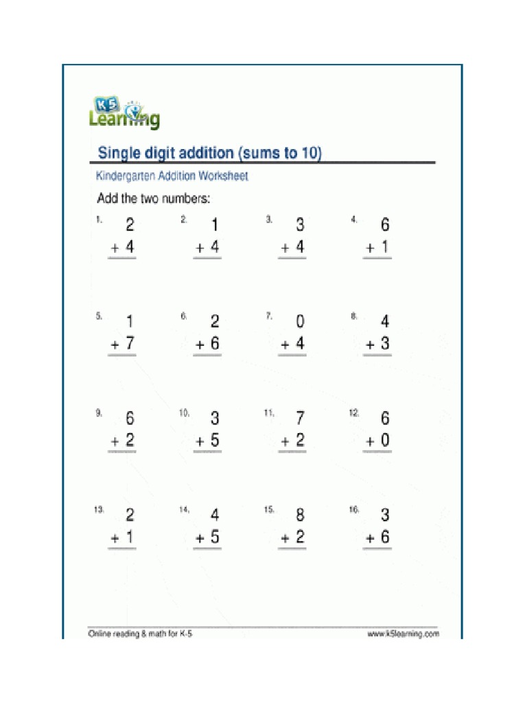 Addition | PDF