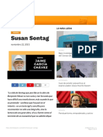 Susan Sontag - La Verdad Juárez