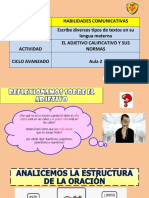 PDF - El Adjetivo Calificativo y Su Norma