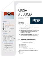 Qusai Al Juma: Skills