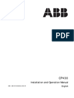 Installation and Operation Manual: Cover - MAEN859A.fm Page 1 Friday, August 29, 2008 1:55 PM