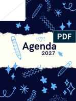 Portada de Agenda 2027