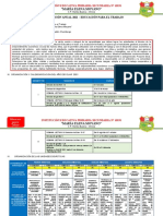 PROGRAMACIÓN CURRICULAR EPT 3 y 4 GRADO - 2022