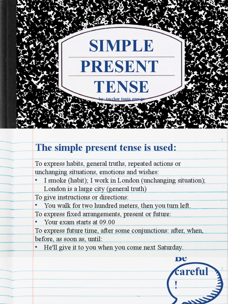 Simple Present Tense Explained | PDF