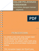 Isu Dan Dilema Dalam Pelayanan Bidan