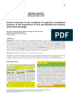 Closed Reduction Treatment Parasimfisis (Ada Radriograf), Dan Tata Laksananya