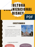 Cultura Organizacional Disney - Grupo N°05