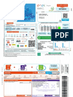 Factura de servicios públicos de ENEL Colombia