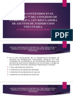 Asuntos Contenidos en El Decreto 54-77 Del Congreso de La Republica