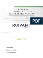 Careers in Pharmaceutical Regulatory Affairs