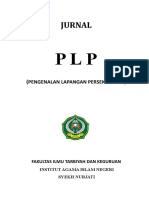 PLP: Panduan Praktik Lapangan Persekolahan Fakultas Ilmu Tarbiyah dan Keguruan IAIN Syekh Nurjati Cirebon 2022