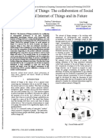 Social Internet of Things The Collaboration of Social Network and Internet of Things and Its Future