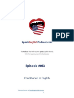 013 How To Use The Conditionals in English