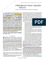 A Fast and Elitist Multiobjective Genetic AlgorithmNSGA-II