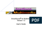 Smartsound For Multimedia User'S Guide