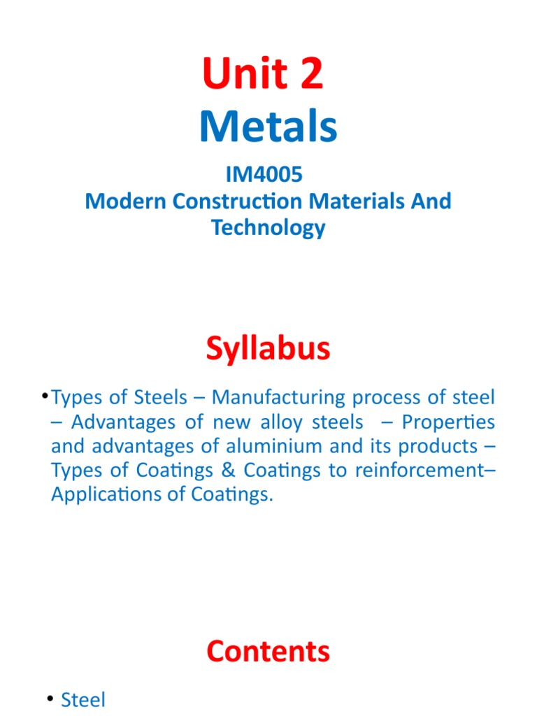 steel-types-of-steel-pdf-steel-steelmaking