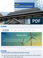 IESR - Jateng Solar Series - Green Healthcare Forum
