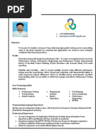 PraveenKP - Performance Tester 4+ Years Exp