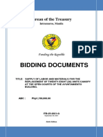 Bidding Documents: Bureau of The Treasury