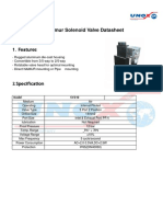 Namur Solenoid Valve Datasheet