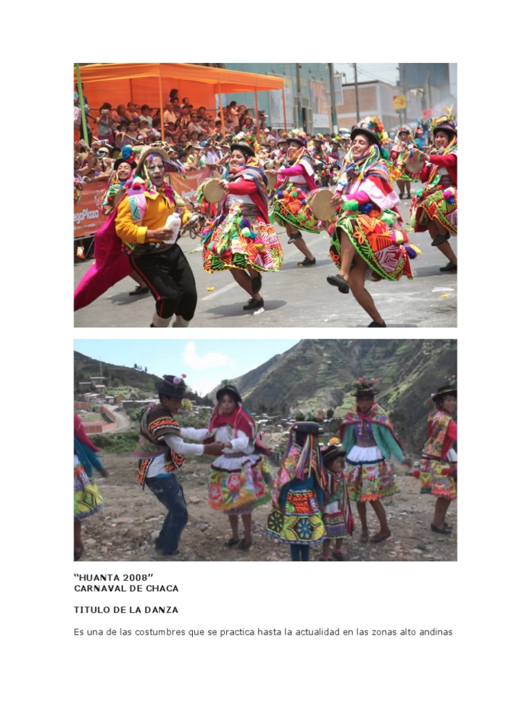 Costumbre de Chaca | PDF | Carnaval