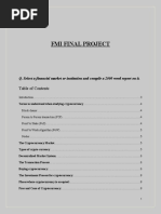 Cryptocurrency FMI Final Project