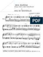 Turina, Joaquín - 2 Danzas sobre temas populares españolas, Op.41