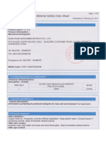 MSDS - (UHMW-PE Filter) - Biocomma