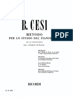 B. Cesi - Metodo Per Pianoforte Vol 01