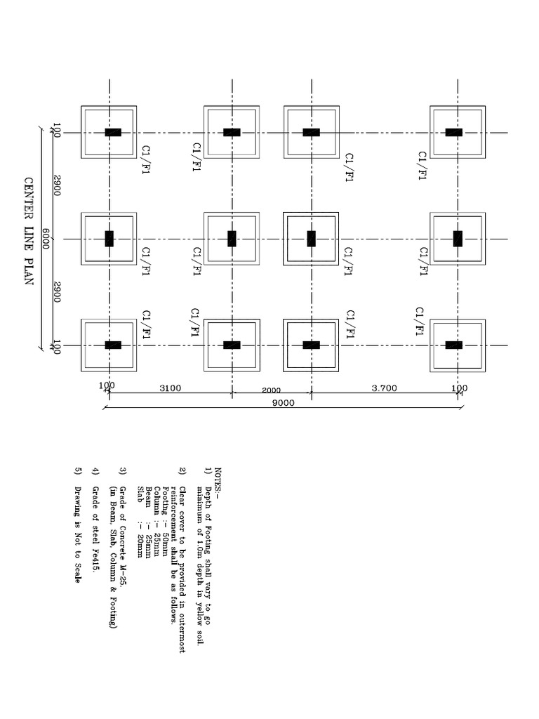 Layout Plant For Quarters | PDF