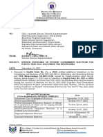 1631771313dm No. 319, S. 2021 - Interim Guidelines On Student Government Elections For School Year 2021-2022 Under The New Normal