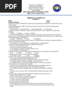 Summative Test Lac Session