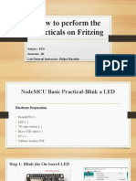 How To Perform The Practicals On Fritzing: Subject-ESD Semester - III Lab/Tutorial Instructor - Shilpa Marathe