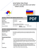 Material Safety Data Sheet Diesel Fuel#2-Low Sulfur (LS) and Ultra Low Sulfur Diesel (ULSD)