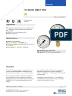 WIKA Pressure Gauges-DS PM0101 en Co 3997