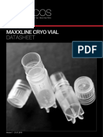 MAXXLINE Cryovial Datasheet