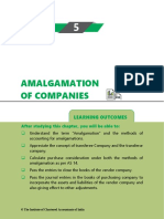 5) Amalgamation of Companies