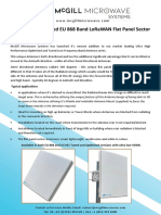 FLAT PANEL ANTENNA EU 868 8.5 Dbi 2