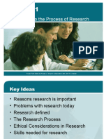 Introduction To The Process of Research: Power Point Slides by Ronald J. Shope in Collaboration With John W. Creswell