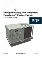 Packaged Rooftop Air Conditioners Foundation™ Electric/Electric