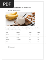 Weekly Hostel Mess Food Menu | PDF | Curry | Food Ingredients
