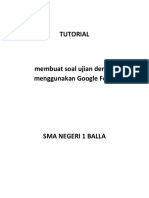 Cara Membuat Soal Ujian Dengan Menggunakan Gogle Form