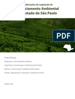 Ebook - As Alterações Da Legislação de Licenciamento Ambiental Do Estado de São Paulo