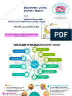 Strategi Upaya Penurunan Stunting Di Sulawesi Tengah 2021