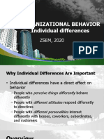 2 - Individual Differences in Organizational Behavior